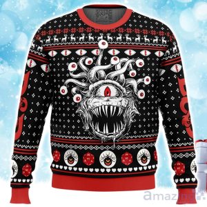 Beholder Dungeons And Dragons Ugly Christmas Sweater Xmas Gift For Men Women Product Photo 1
