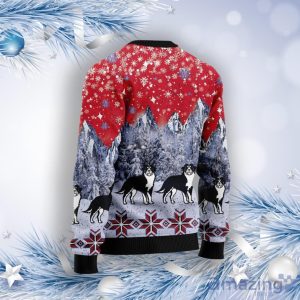 Bernese Mountain Dog Snow Ugly Christmas Sweater image Bernese Mountain Dog Snow Ugly Christmas Sweater Product Photo 2