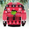 Best NFL Kansas City Chiefs Grinch Cunningly Smile Ugly Christmas Sweatshirt Gift For Big Fans