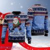 Best Pucking Chirtsmas Ever Santa Blue Hockey Ugly Christmas Sweater Gift For Men Women