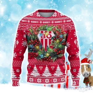 Biarritz Olympique Ugly Christmas Sweater Gift Ideas For Fans Product Photo 2