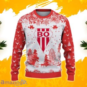 Biarritz Olympique Ugly Christmas Sweater, Xmas Gift Ideas 2023 For Fans Product Photo 2
