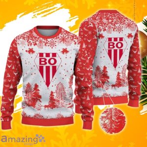Biarritz Olympique Ugly Christmas Sweater, Xmas Gift Ideas 2023 For Fans Product Photo 1