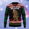 Bigfoot DonT Stop Believing Ugly Christmas Sweaters Style Gift For Men And Women
