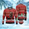 Bigfoot Goes To Spend Christmas With Husky Ugly Christmas Sweater 3D Christmas Gift