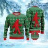 Bigfoot Sasquatch Funny Green Pattern Ugly Christmas Sweater 3D Christmas Gift