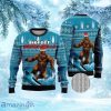 Bigfoot Surfing Swells Ugly Christmas Sweater 3D Christmas Gift