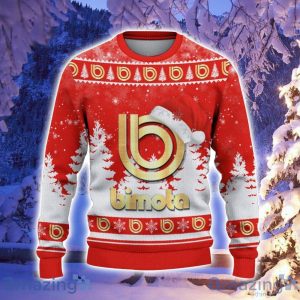 Bimota Santa Hat Pattern Ugly Christmas Sweater For Men And Women Product Photo 2