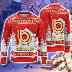 Bimota Santa Hat Pattern Ugly Christmas Sweater For Men And Women Product Photo 1
