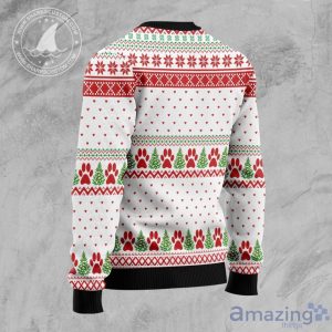 Black Cat Ball Ugly Christmas Sweater Product Photo 2