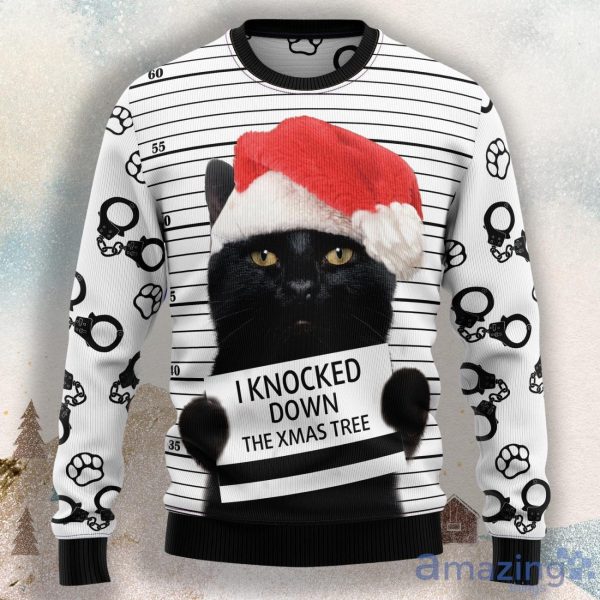 Cat christmas hot sale jumper mens