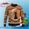Black Cat Moon And Back Ugly Christmas Sweaters For Men And Women Style Gift