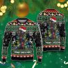 Black Cat Neol Light Meowy Christmas Ugly Christmas Sweaters Style Gift For Men And Women