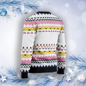 Black Cat Piss Me Off Ugly Christmas Sweater Product Photo 2