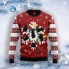 Black Cat Snowflake Ugly Christmas Sweater