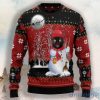 Black Cat Snowman Ugly Christmas Sweater For Men & Women