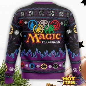Black Lotus Magic the Gathering Ugly Christmas Sweater Christmas Holiday Gift For Men And Women Product Photo 3