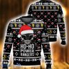 Black Ranger Ho-Ho Power Rangers Ugly Christmas Sweater 2023 Sweater