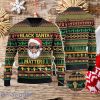 Black Santa Matters Ugly Christmas Sweater Style Gift For Men And Women