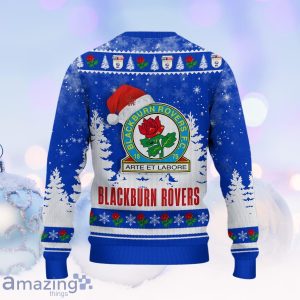 Blackburn Rovers Ugly Christmas Sweater Unique Gifts For Men Women image Blackburn Rovers Ugly Christmas Sweater Unique Gifts For Men Women Product Photo 3