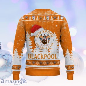 Blackpool F.C Ugly Christmas Sweater Unique Gifts For Men Women Product Photo 3