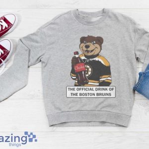 Blades The Bruin The Official Drink Of The Boston Bruins Shirt Product Photo 3