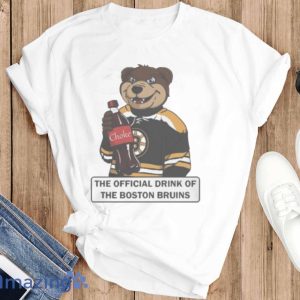 Blades The Bruin The Official Drink Of The Boston Bruins Shirt Product Photo 6