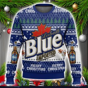 Blue Imported 3D Sweater Christmas Gift Ugly Christmas Sweater Xmas Gift Ideas Product Photo 1