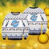 Blue Moon Custom Name Ugly Sweater 3D Gift Christmas