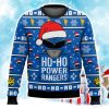 Blue Ranger Ho-Ho Power Rangers Ugly Christmas Sweater