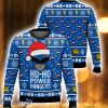 Blue Ranger Ho-Ho Power Rangers Ugly Christmas Sweater 2023 Sweater