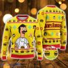Bob’s Burgers Bob Belcher Tina Belcher 3D Print Ugly Christmas Sweater Xmas Gift