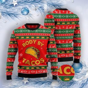 Body By Taco Ugly Christmas Sweater Product Photo 3