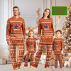 Boise State Broncos Team Custom Name Christmas Pajamas For Fans