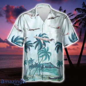Bombardier CRJ200 Veteran US Aircraft Tropical Hawaiian Shirt Aloha Summer Gift For Men And Women Product Photo 1