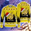 Borussia Dortmund II Logo Wearing Santa Hat Ugly Christmas Sweater Christmas Gift 3D Sweater