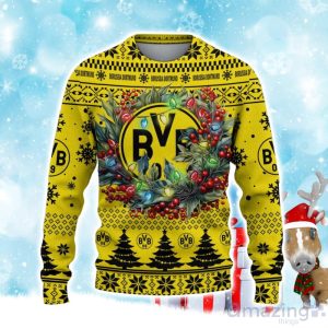 Borussia Dortmund II Ugly Christmas Sweater Gift Ideas For Fans Product Photo 2