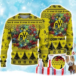 Borussia Dortmund Ugly Christmas Sweater Gift Ideas For Fans Product Photo 1
