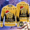 Boston Bruins  Santa Hat Pattern Ugly Christmas Sweater For Men And Women