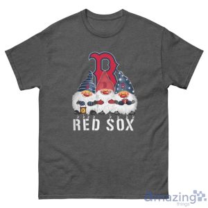 Boston Red Sox Logo Gnomies Shirt Christmas Gift - G500 Men’s Classic Tee
