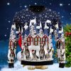 Boston Terrier Family Ugly Christmas Sweaters Impressive Gift