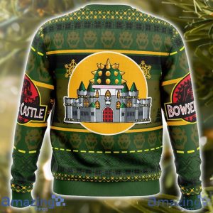 Bowser Castle Super Mario Bros AOP Ugly Christmas Sweater Christmas Holiday Gift For Men And Women Product Photo 3