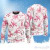 Breast Cancer Pink Ribbon Ugly Christmas Sweater For Men & Women