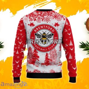 Brentford FC Ugly Christmas Sweater, Xmas Gift Ideas 2023 For Fans Product Photo 3
