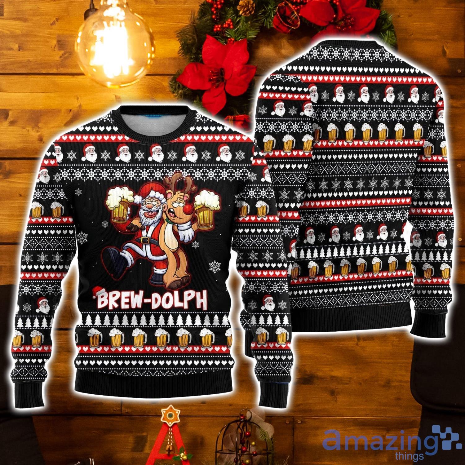 Brewdolph sweater sale