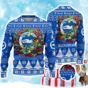 Brighton & Hove Albion F.C Ugly Christmas Sweater Gift Ideas For Fans Product Photo 1