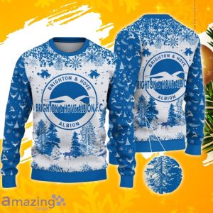 Brighton & Hove Albion F.C Ugly Christmas Sweater, Xmas Gift Ideas 2023 For Fans Product Photo 1