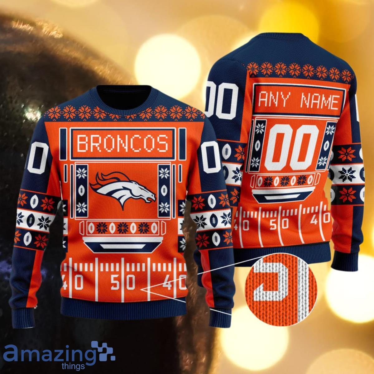 Broncos NFL Ugly Sweater Impressive Gift For Men And Women image Broncos NFL Ugly Sweater Impressive Gift For Men And Women Product Photo 1