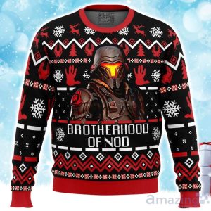Brotherhood Of Nod Command And Conquer Ugly Christmas Sweater Xmas Gift For Men Women Product Photo 1
