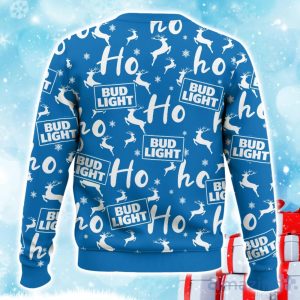 Bud Light Christmas Hohoho Ugly Sweater Xmas Gift For Men Women Product Photo 2
